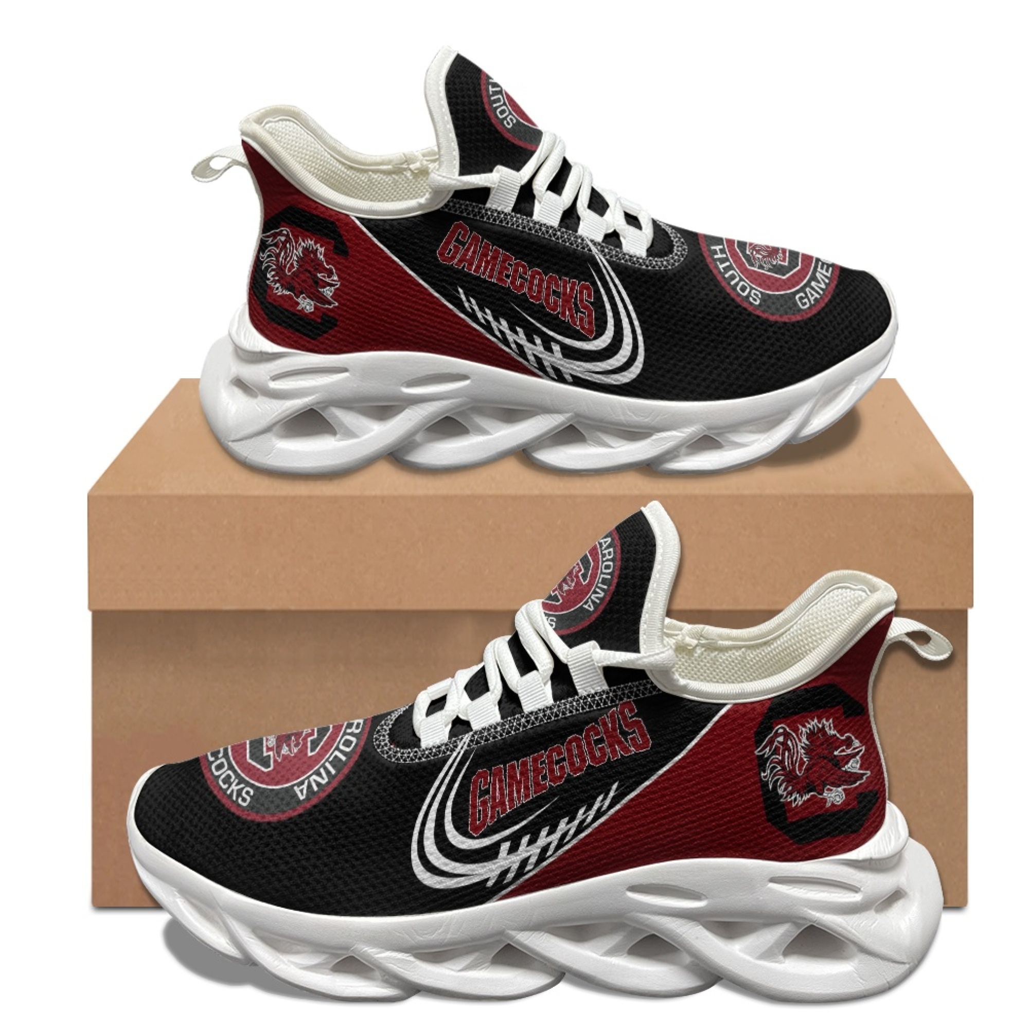 Men's South Carolina Gamecocks Flex Control Sneakers 04154